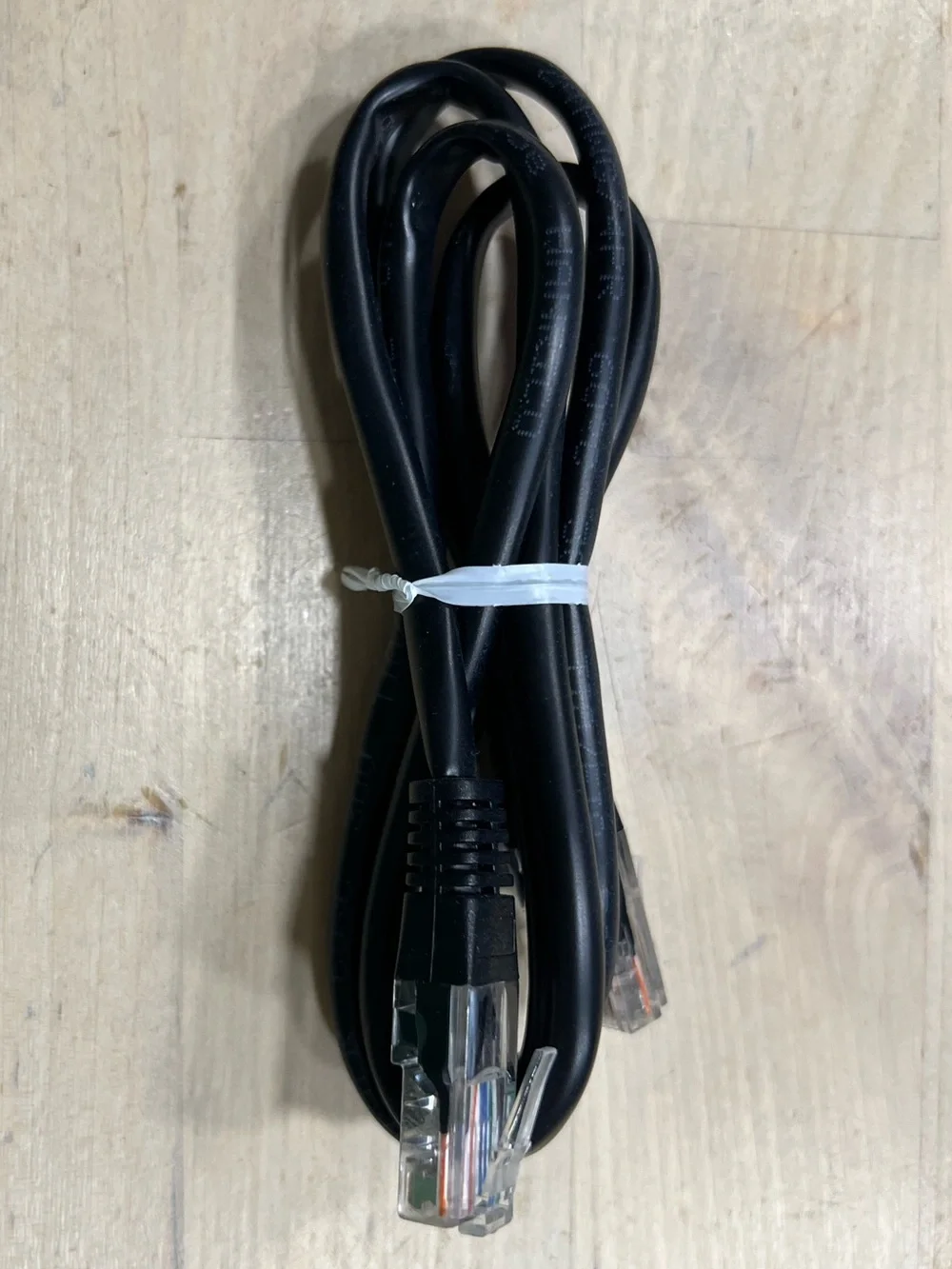 Black Ethernet Patch Cable